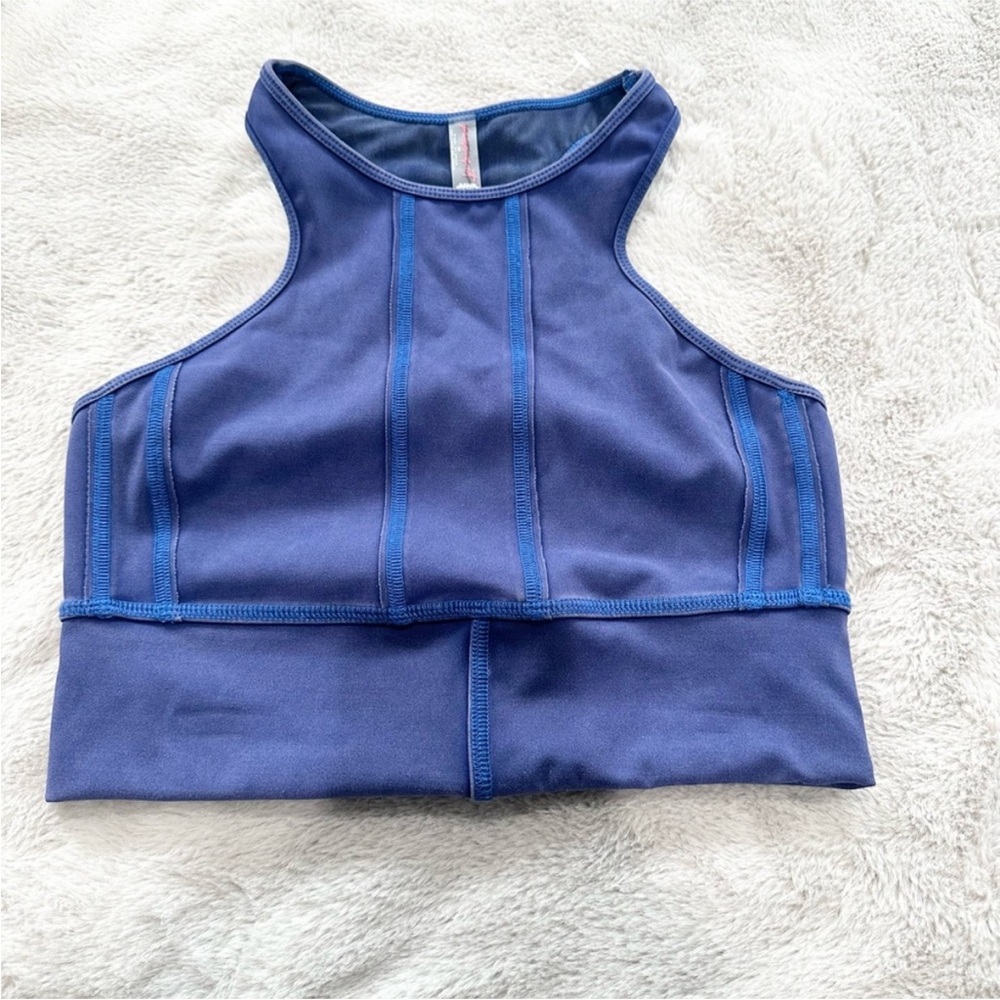 Nwot Free People High Neck Crop Tank